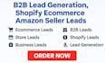do b2b lead generation shopify ecommerce amazon seller leads