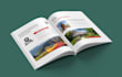 design magazine covers, layouts and ads