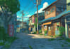 do anime background and environment art