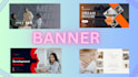 create unique email header and banner designs for your brand