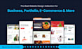 create a modern responsive website with HTML CSS js and bootstrap
