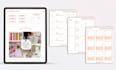 design digital planner templates, custom digital journals