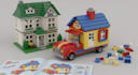 custom 3d lego design 3d lego house car toys lego moc with manual instruction