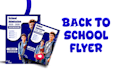 do back to school school flyer