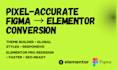 build or redesign wordpress website in elementor pro, figma to elementor, speed