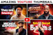design amazing youtube thumbnail