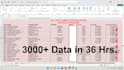 do professional excel data entry, data cleaning and formatting fast