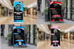 design roll up, pull up, retractable banner, sidewalk sandwich board, standee