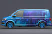 draw vehicle wrap design, car wrap, van wrap