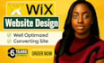 design wix website wix development website redesign wix website business website