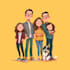 create a wonderful family portrait