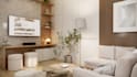 provide interior design with 3d models, and renders