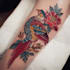 draw a custom traditional tattoo design