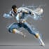 drawing custom superhero character in action