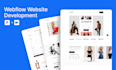 create webflow website design and figma to webflow, webflow developer
