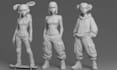 sculpt 3d models and characters from 2d