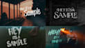 create a cinematic looking lyric video for your song