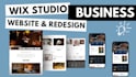 design wix business website, wix website design and redesign, wix landing page