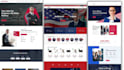 design a modern political campaign or candidate website using wordpress