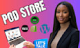 setu a wix wordpress pod ecommerce website dropshipping store product listing