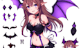 customize and rig live 2 vtuber model 2dvtuber model vtuber commission 2d anime