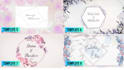 create a premium animated 4k wedding invitation video