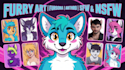 draw furry art, fursona, furry oc and anthro art, sfw, nsfw