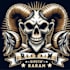 make a custom ram skull mascot logo design