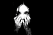 draw dark art illustration with engraving style