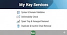 professionally clean and verify your email list