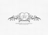 do a graceful wedding logo