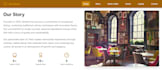 create a professional restaurant managment website with custom design