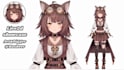 draw and rigging male or female vtuber model, 2d vtuber, 3d vtuber character