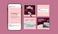 create custom canva templates and instagram post designs for digital marketing
