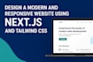 build a modern and fast website using nextjs