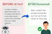 humanize ai text, write SEO content, blog articles, or proofread