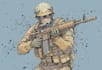 draw military themed illustrations