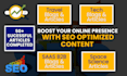 do SEO article writing, blog posts and content writing for b2b and saas