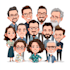 do a funny cartoon character, caricature, portrait