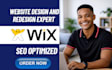 wix website redesign wix website design wix seo wix website