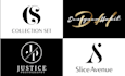 do modern minimalist elegant initial letter monogram clothing logo design
