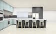 create custom kitchen design with 2020 2d and 3d render