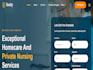 design home care website independence living website healthcare dentist website