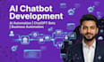 develop ai chatbot, custom ai agent and ai web app