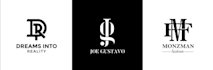 do luxury modern initial letter monogram clothing logo design