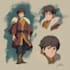 draw anime character for you