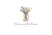 design whimsical wild flower logo
