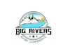do modern super high quality river logo design
