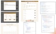 develop a responsive website using HTML, CSS, and javascript