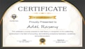 professional certificate of appreciation design